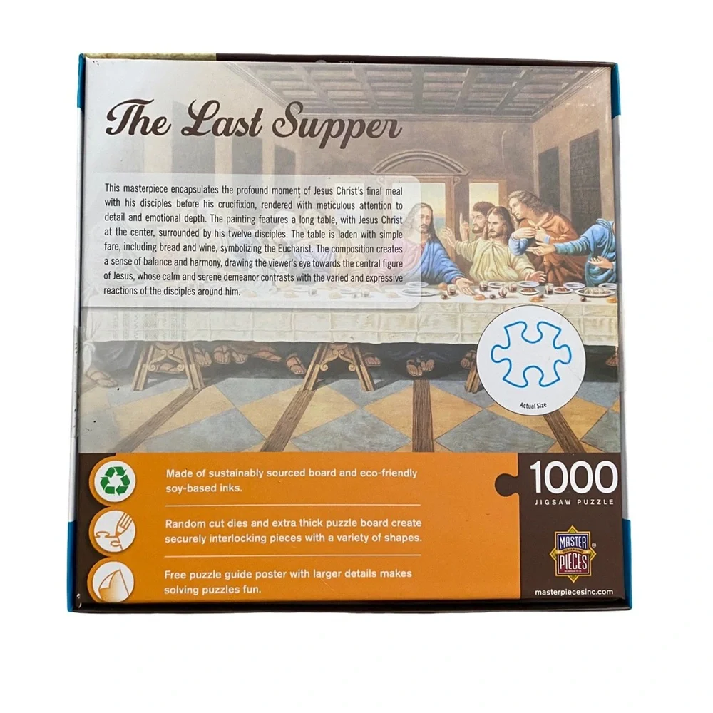 MasterPieces - Inspirational - The Last Supper‎ 1000 Piece Jigsaw Puzzle